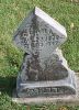 MOORE, Clara (1876-1897)- Headstone, inscription: Clara, Jan 22 1876, Feb 22 1897, Moore.